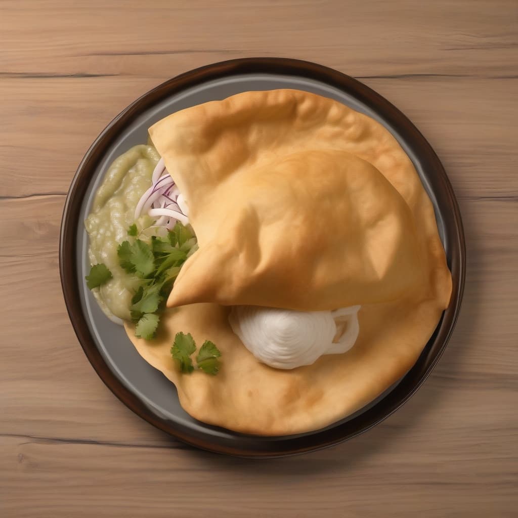 Cholay bhatura (single)