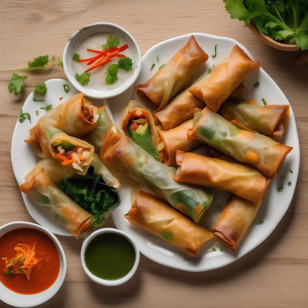 Vegetable Spring Rolls