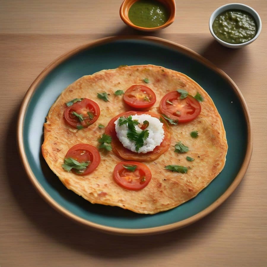 Tomato Uttapam