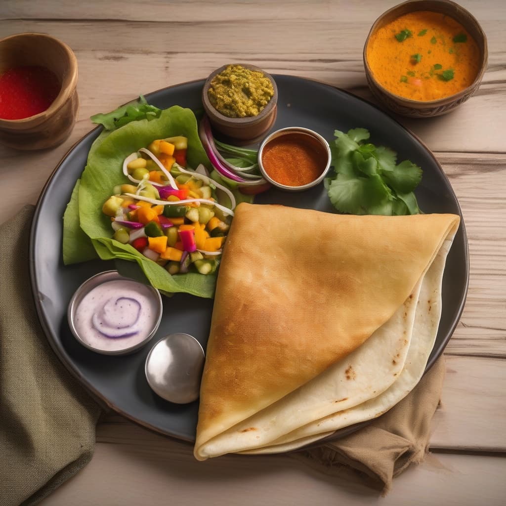 Mix veg Dosa