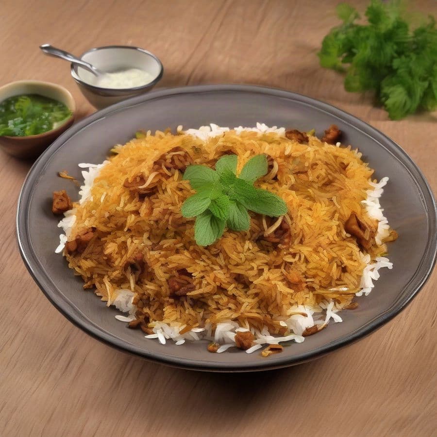 Chaap Biryani