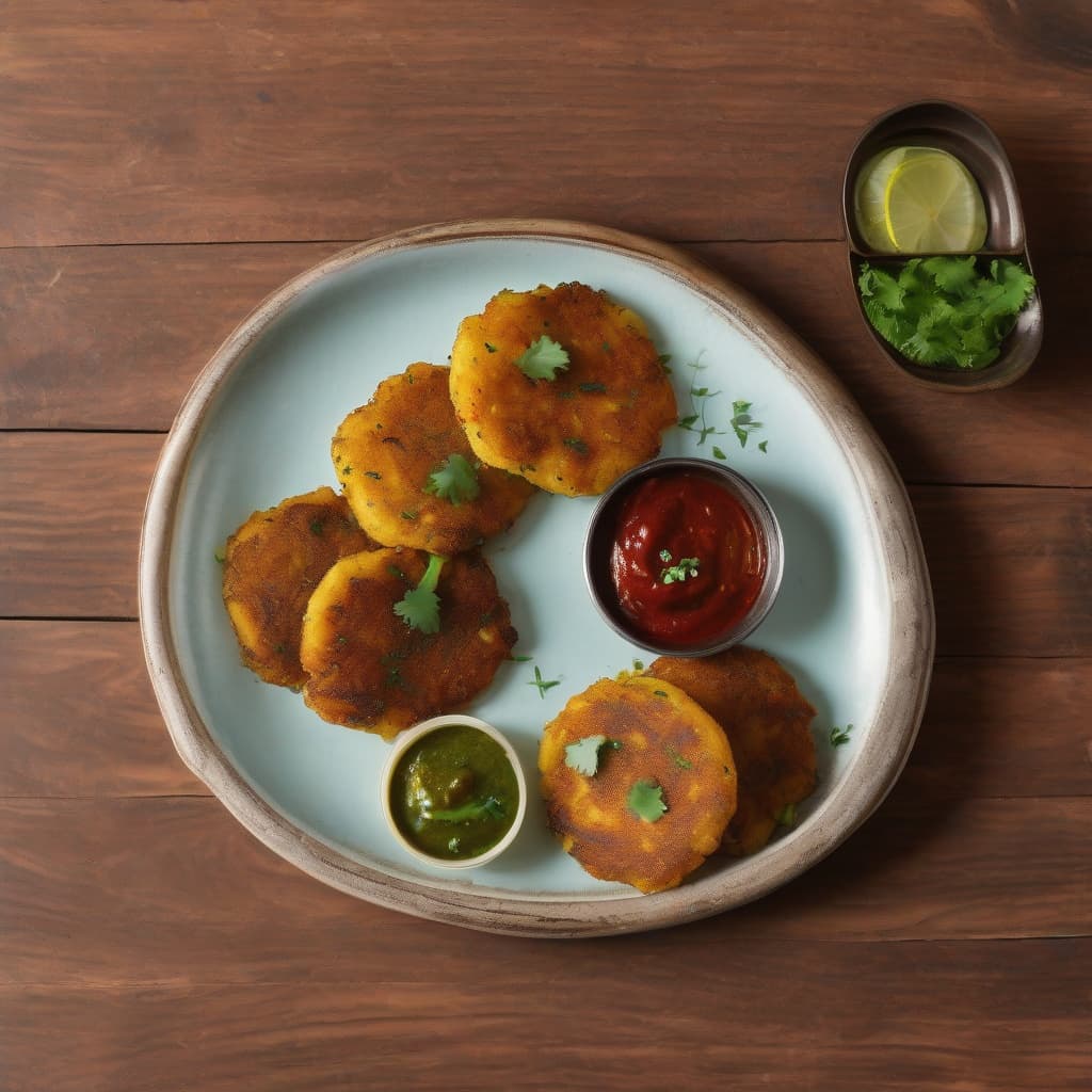 Aloo Tikki Plate