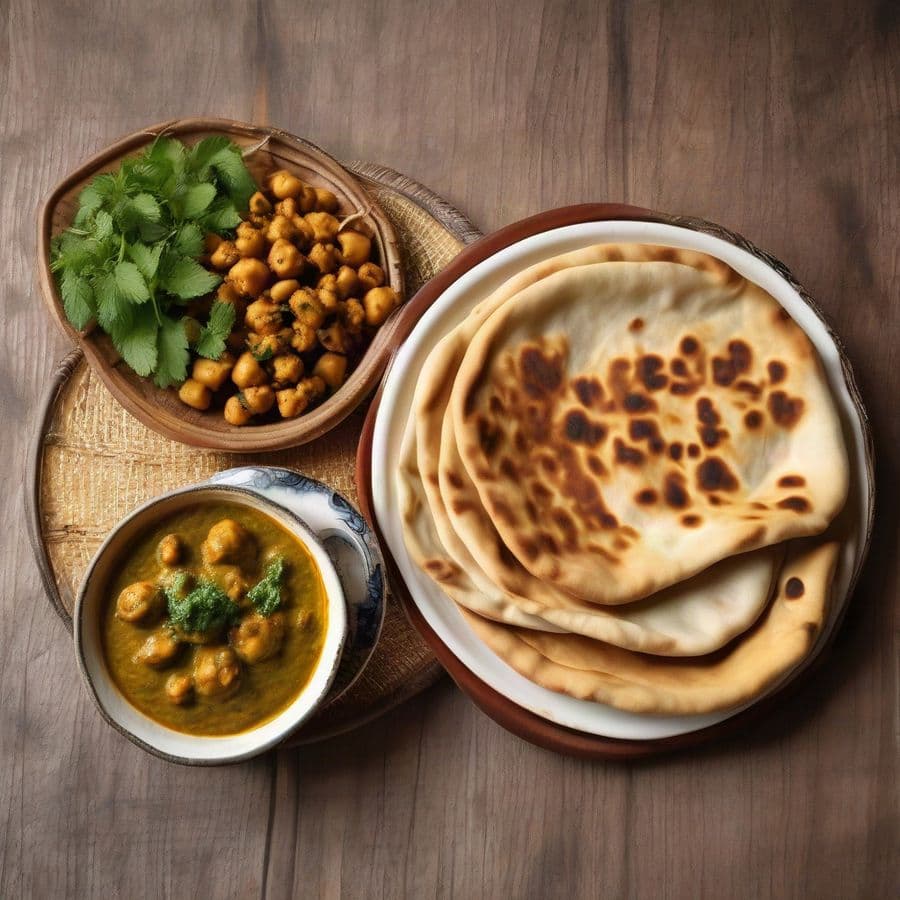 Mix Kulcha Plate